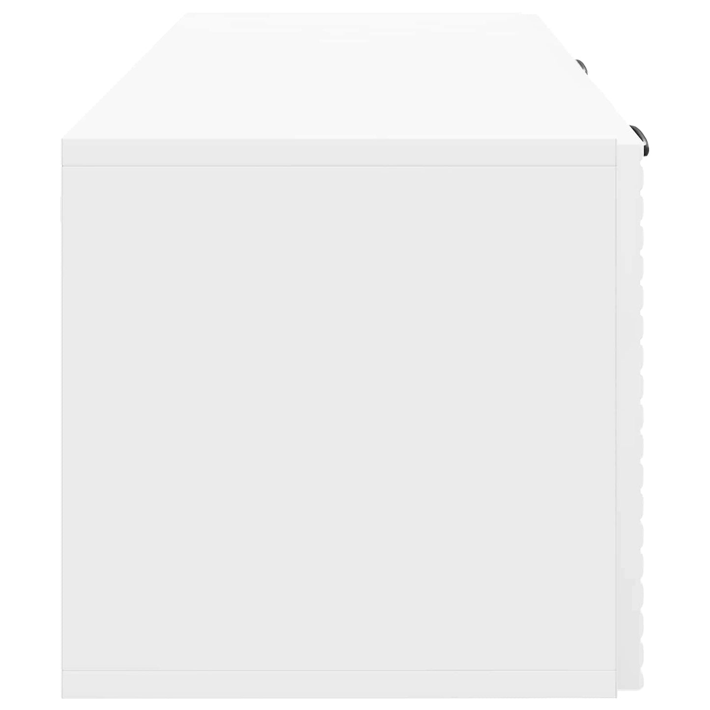 vidaXL Wall-Mounted TV Cabinet High Gloss White 78.5 x 31 x 30 cm