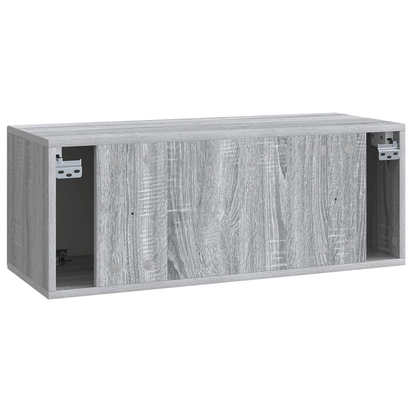 vidaXL Wall-Mounted TV Cabinet Grey Sonoma 78.5 x 31 x 30 cm