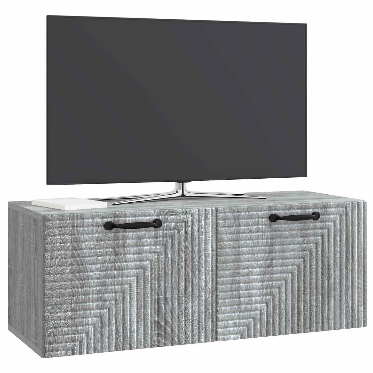 vidaXL Wall-Mounted TV Cabinet Grey Sonoma 78.5 x 31 x 30 cm