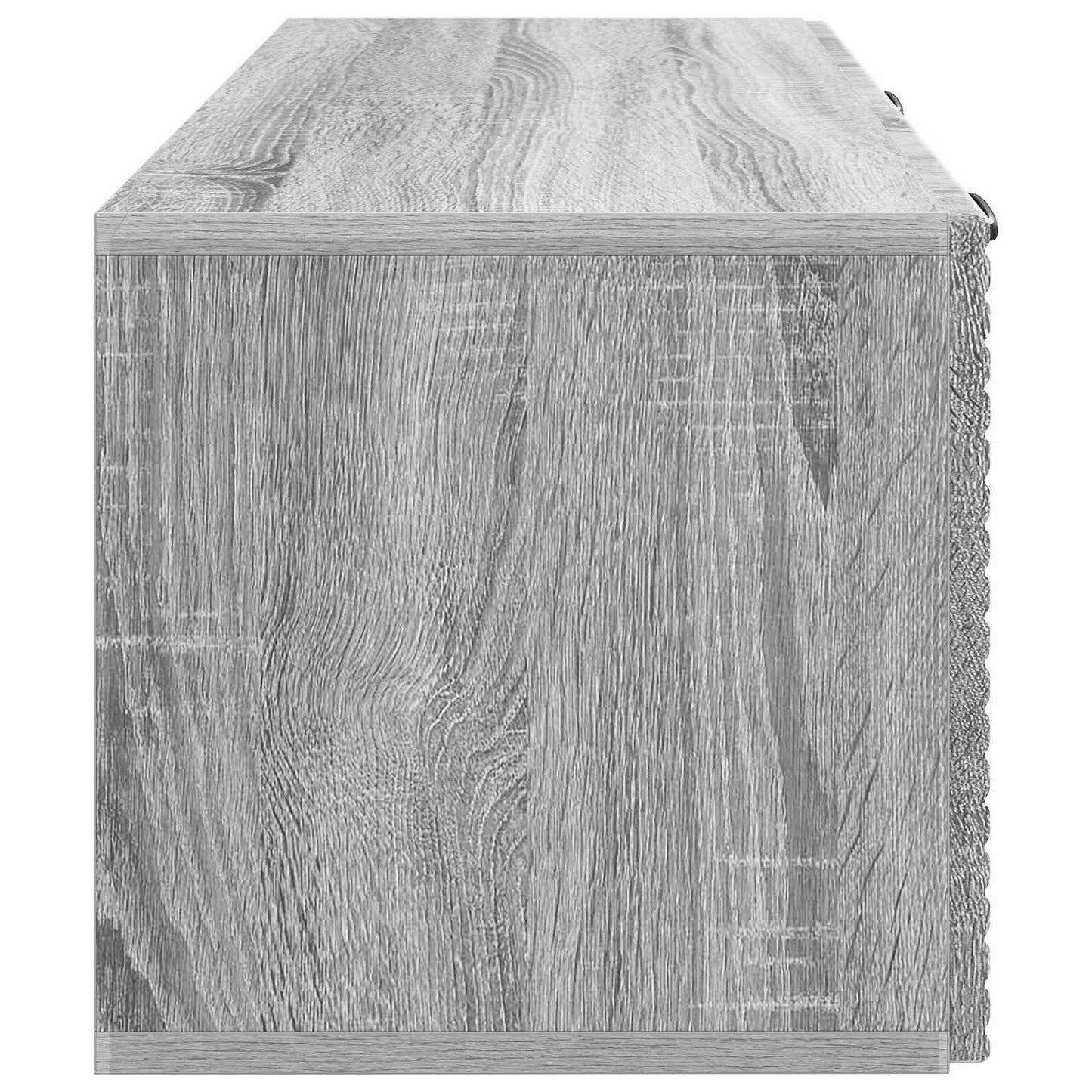 vidaXL Wall-Mounted TV Cabinet Grey Sonoma 78.5 x 31 x 30 cm