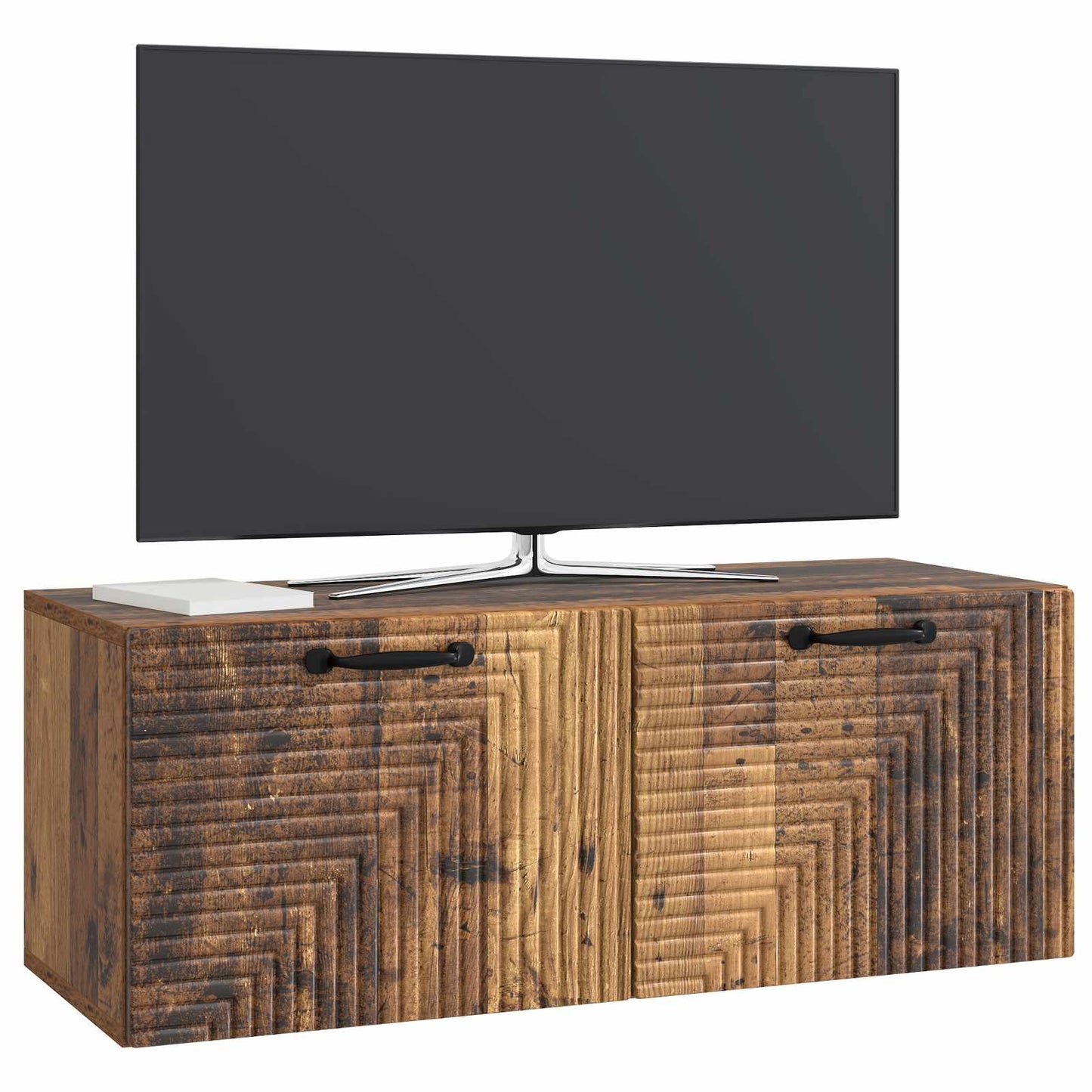 vidaXL Wall-Mounted TV Cabinet Wall-mounted Old Wood 78.5 x 31 x 30 cm