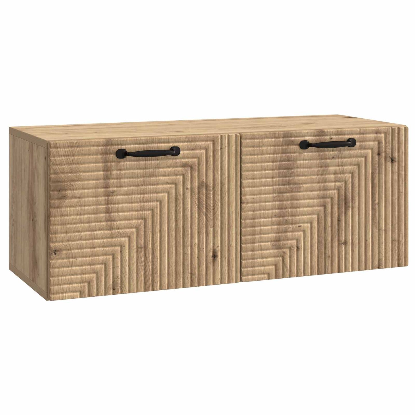 vidaXL Wall-Mounted TV Cabinet 78.5 x 31 x 30 cm Artisan Oak