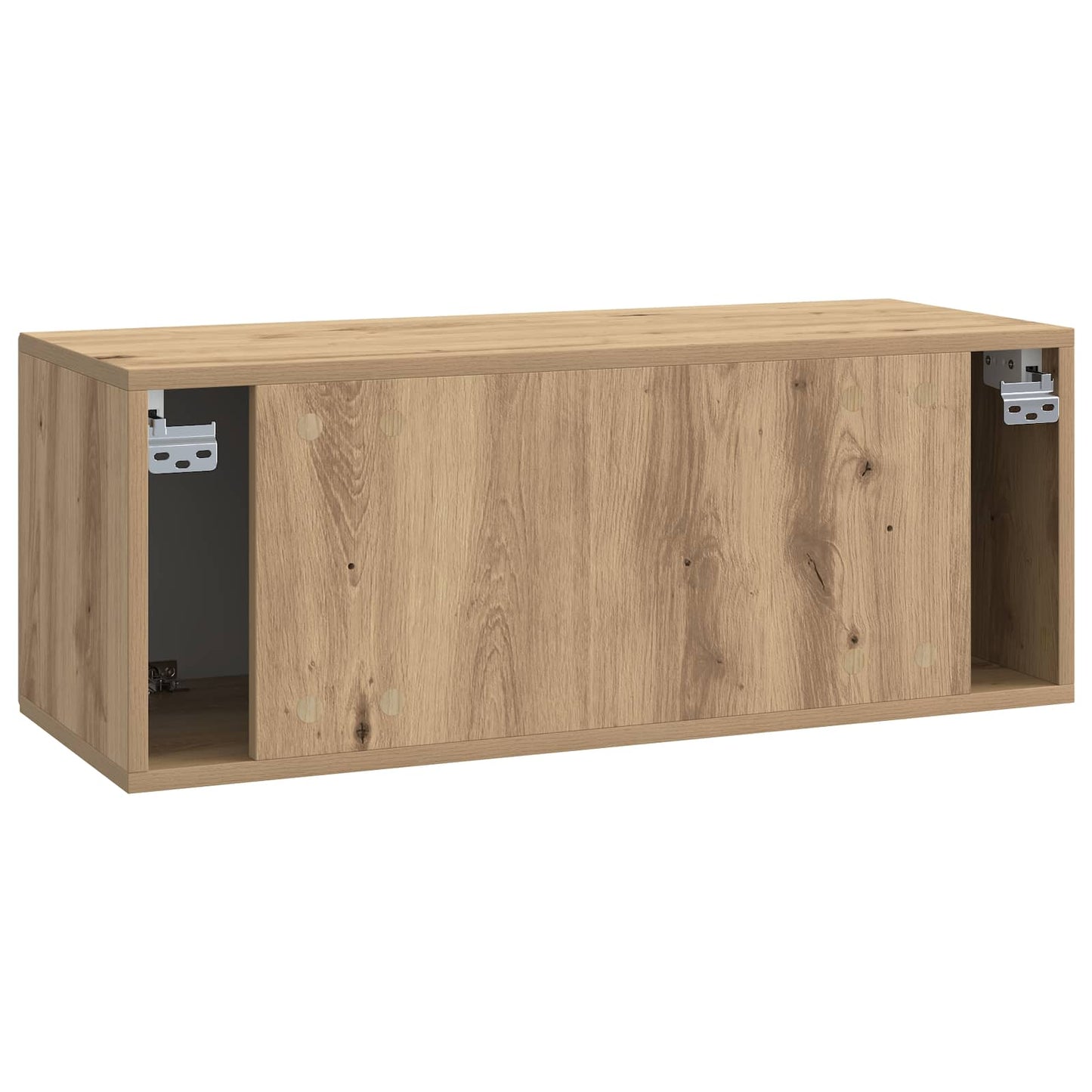 vidaXL Wall-Mounted TV Cabinet 78.5 x 31 x 30 cm Artisan Oak