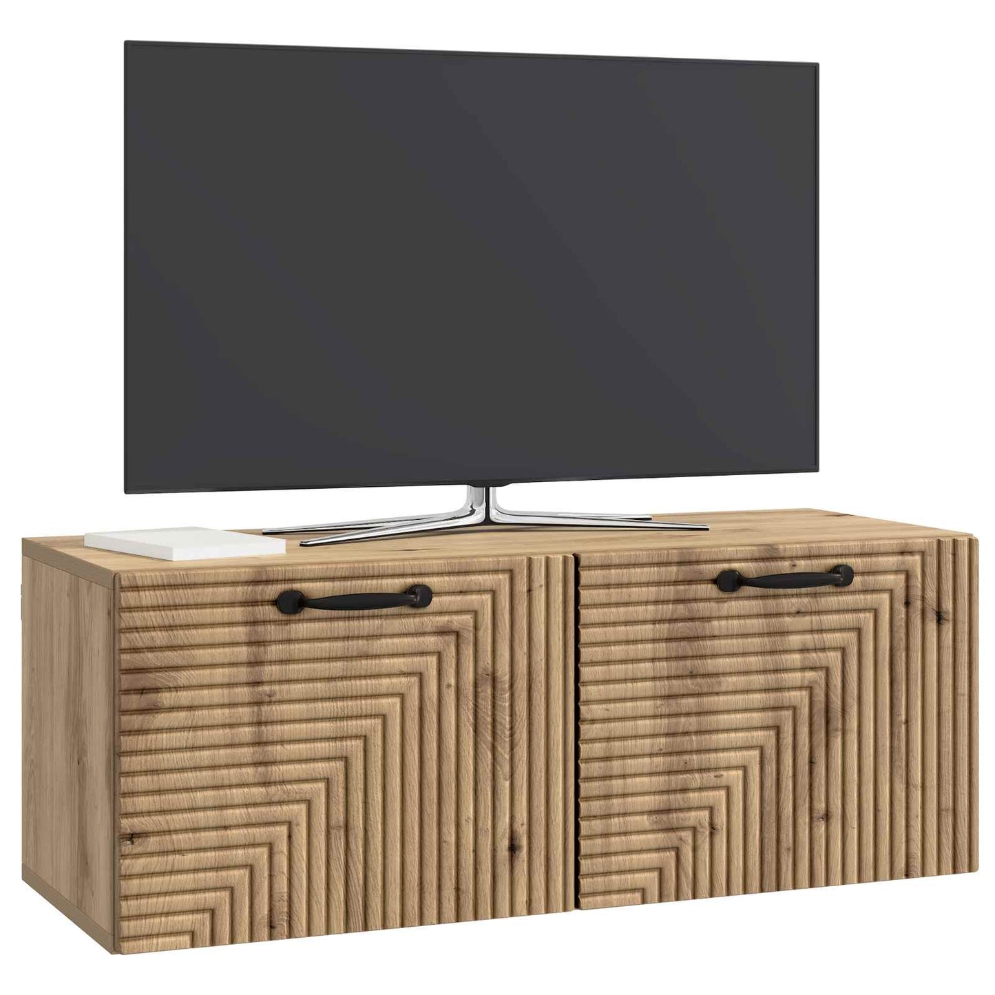 vidaXL Wall-Mounted TV Cabinet 78.5 x 31 x 30 cm Artisan Oak