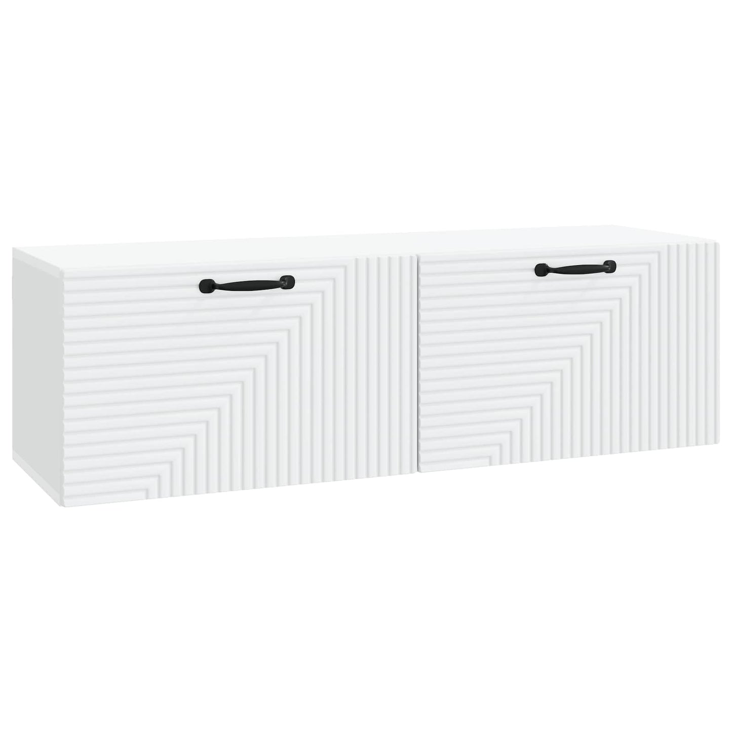 vidaXL Wall-Mounted TV Cabinet White 98 x 31 x 30 cm Engineered Wood