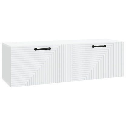 vidaXL Wall-Mounted TV Cabinet White 98 x 31 x 30 cm Engineered Wood