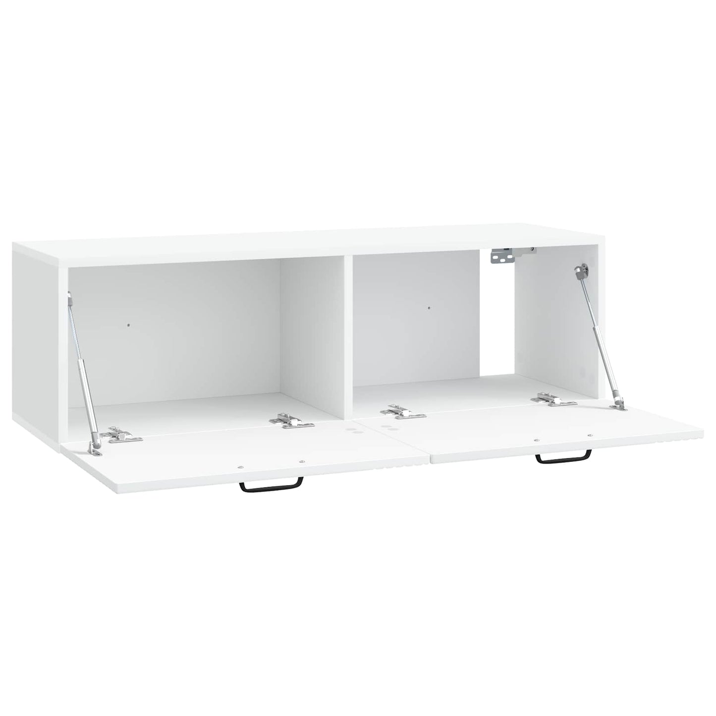 vidaXL Wall-Mounted TV Cabinet White 98 x 31 x 30 cm Engineered Wood