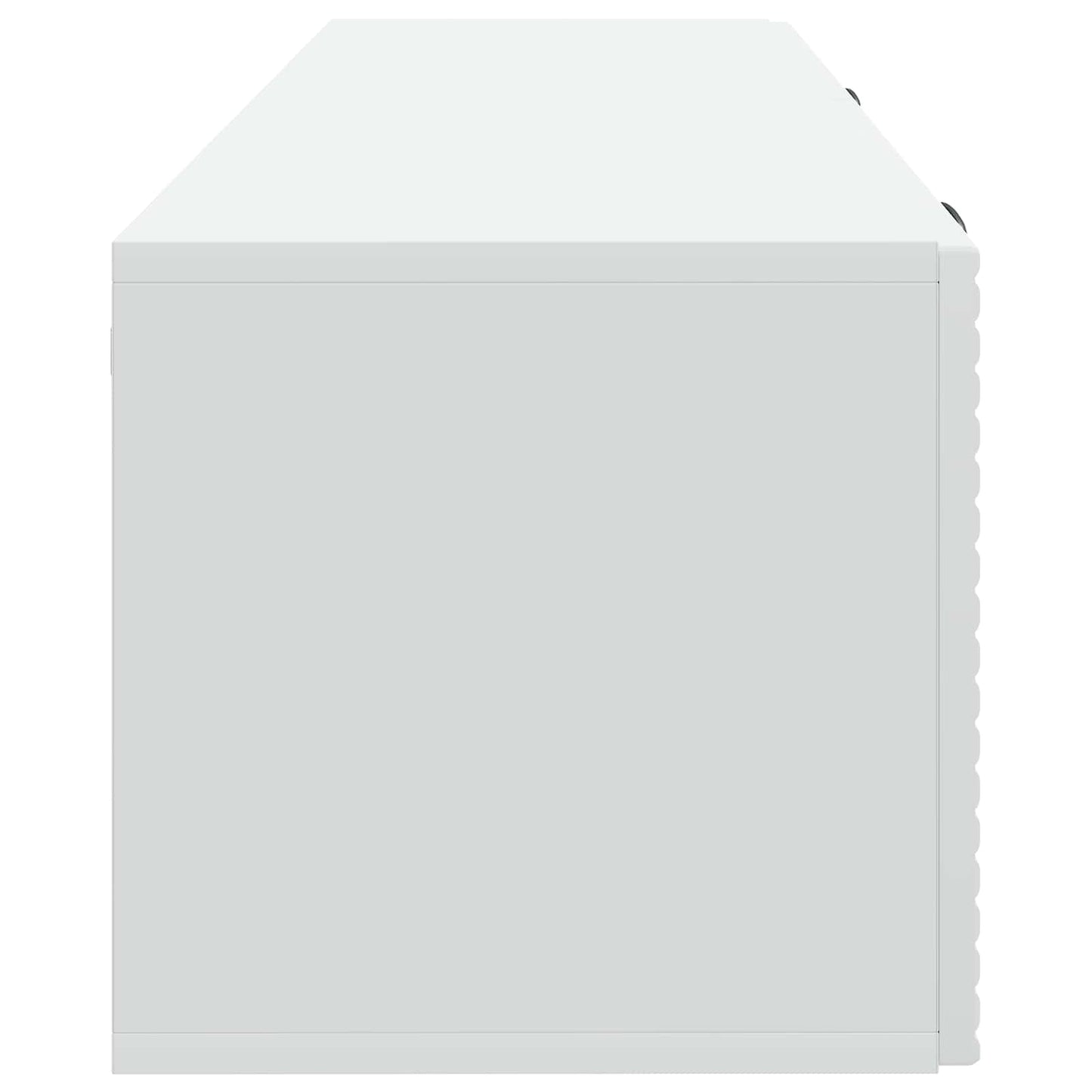 vidaXL Wall-Mounted TV Cabinet White 98 x 31 x 30 cm Engineered Wood