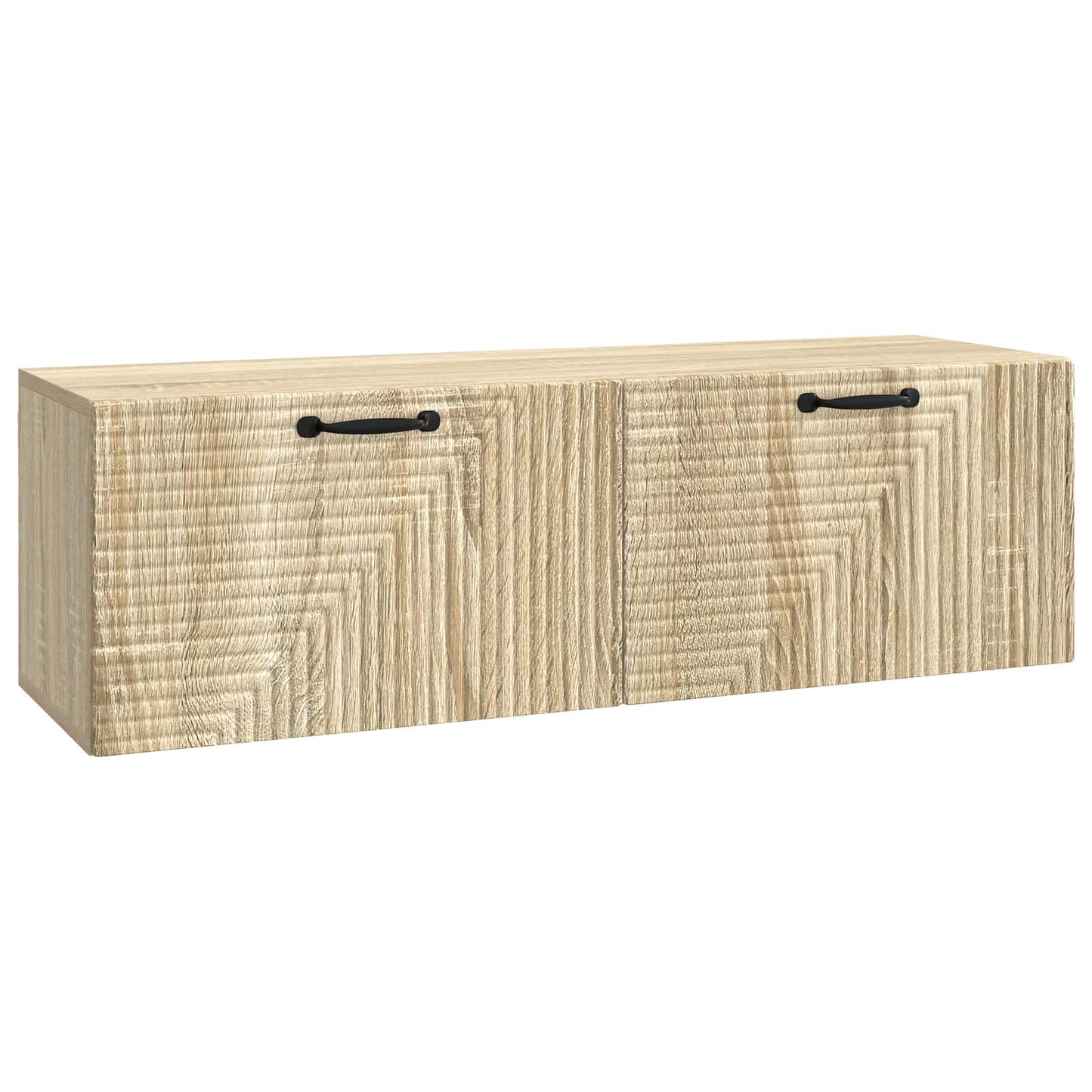 vidaXL Wall-Mounted TV Cabinet Wall-mounted Sonoma Oak 98 x 31 x 30 cm