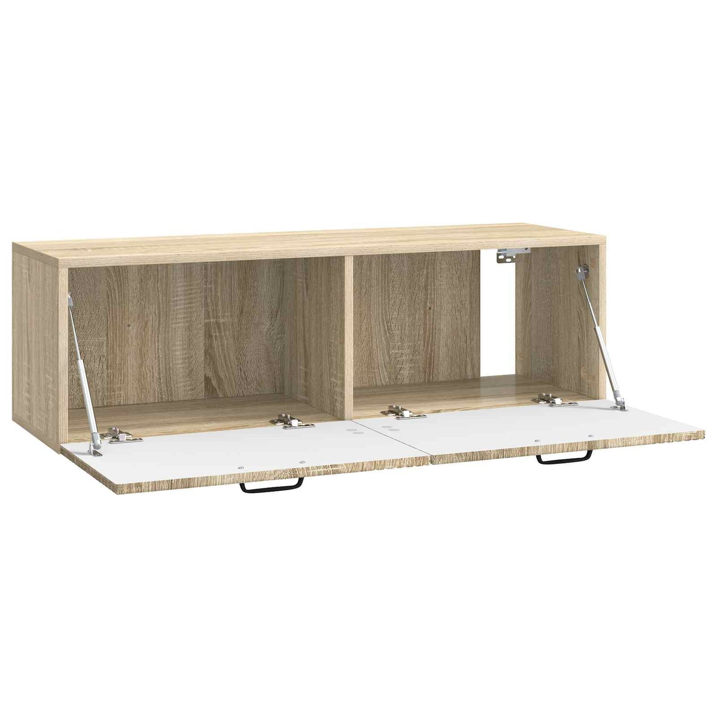 vidaXL Wall-Mounted TV Cabinet Wall-mounted Sonoma Oak 98 x 31 x 30 cm