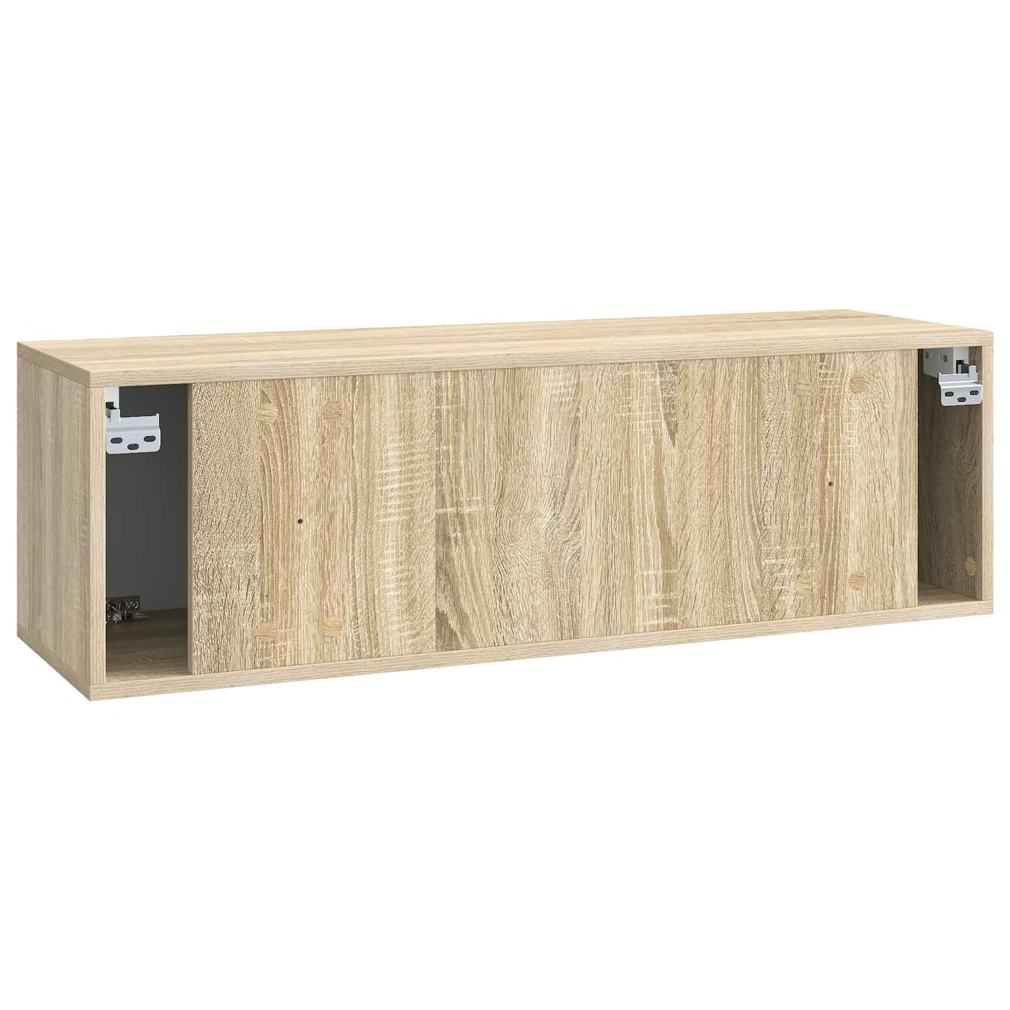 vidaXL Wall-Mounted TV Cabinet Wall-mounted Sonoma Oak 98 x 31 x 30 cm