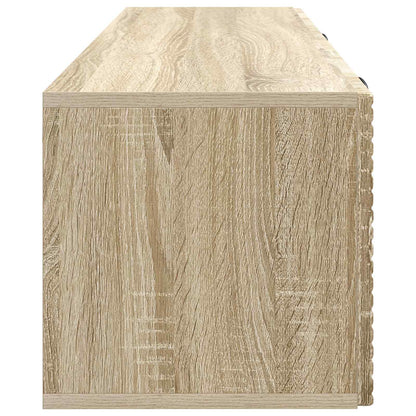 vidaXL Wall-Mounted TV Cabinet Wall-mounted Sonoma Oak 98 x 31 x 30 cm