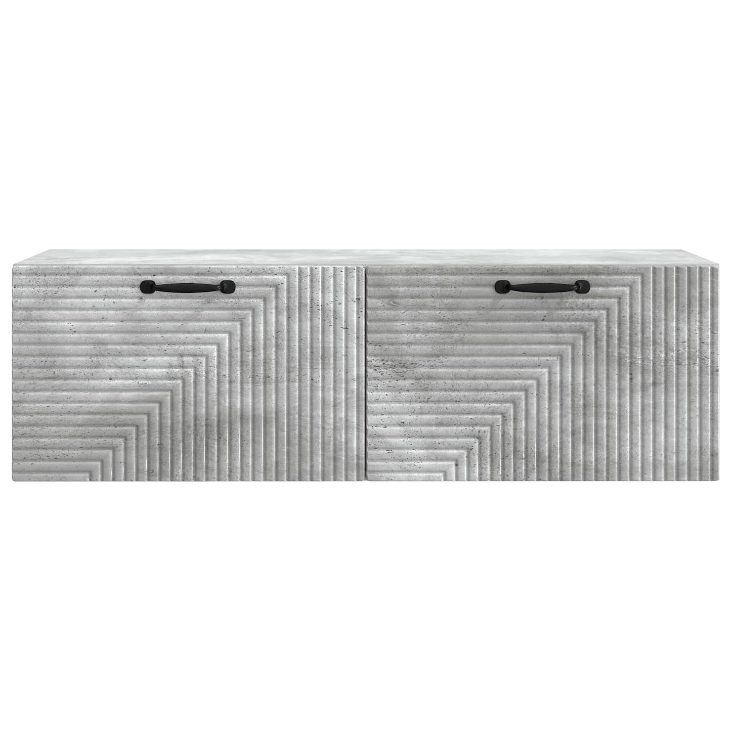 vidaXL Wall-Mounted TV Cabinet Concrete Grey 98 x 31 x 30 cm