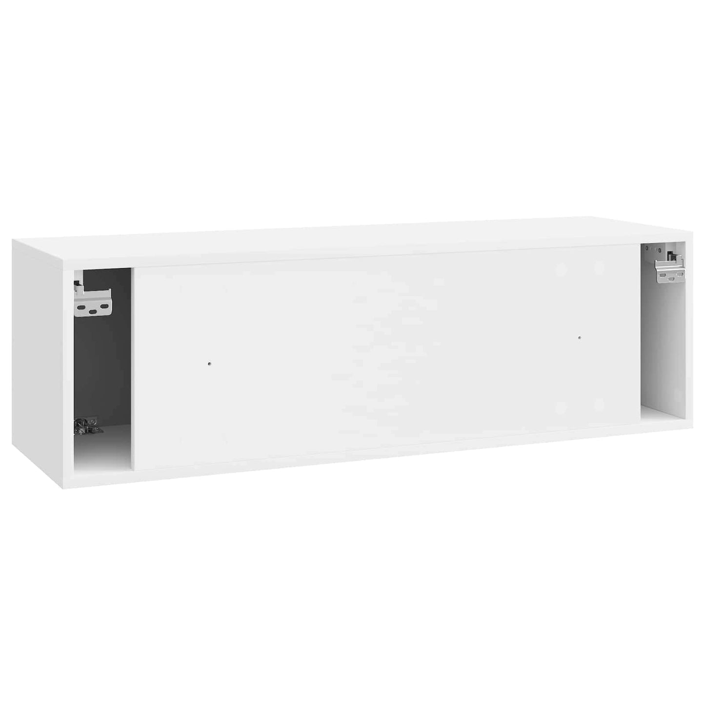 vidaXL Wall-Mounted TV Cabinet High Gloss White 98 x 31 x 30 cm