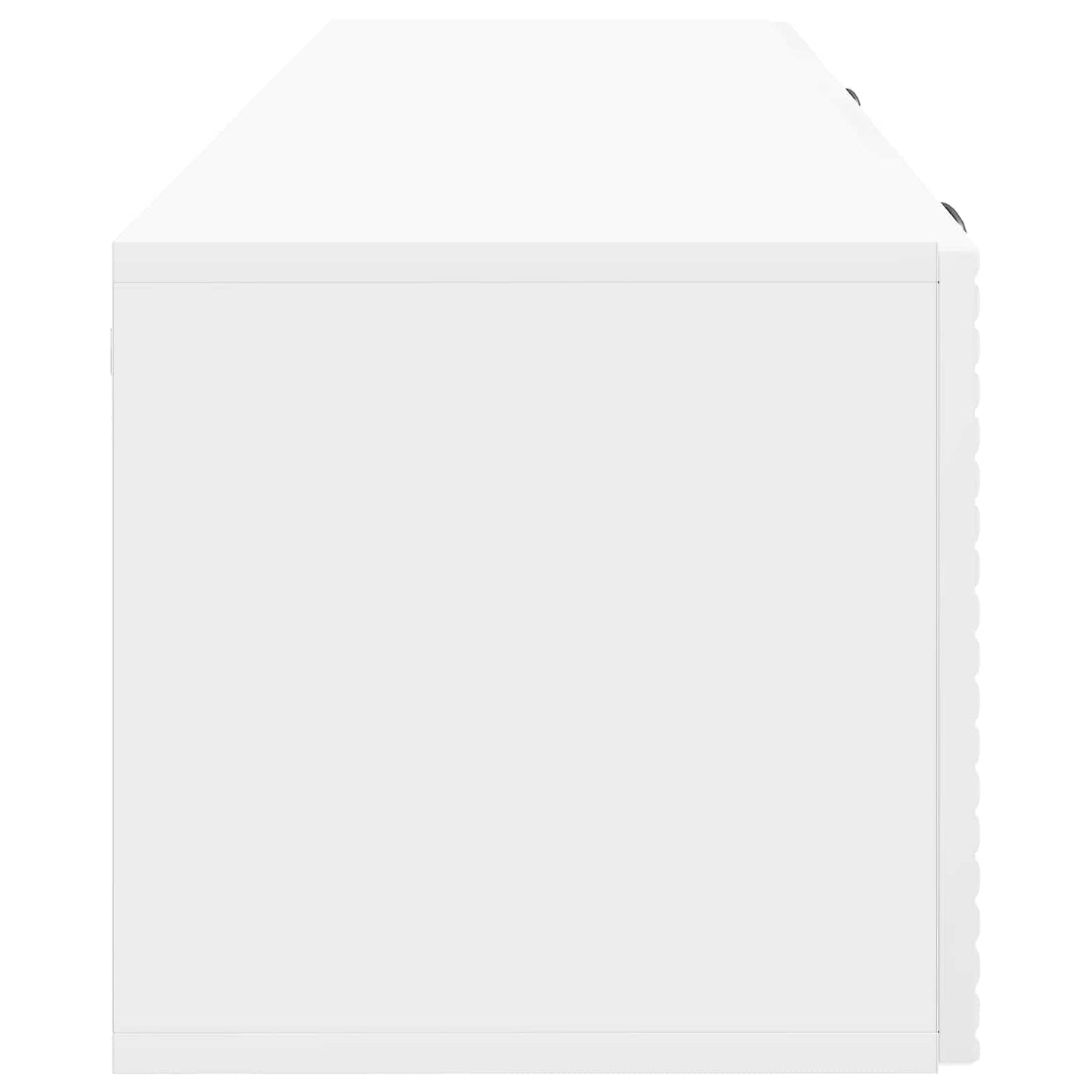 vidaXL Wall-Mounted TV Cabinet High Gloss White 98 x 31 x 30 cm