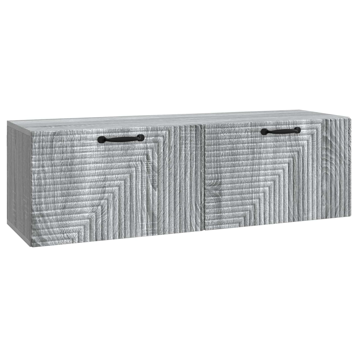 vidaXL Wall-Mounted TV Cabinet Grey Sonoma 98 x 31 x 30 cm