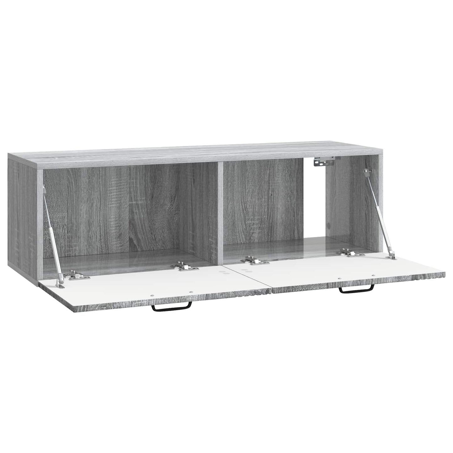 vidaXL Wall-Mounted TV Cabinet Grey Sonoma 98 x 31 x 30 cm