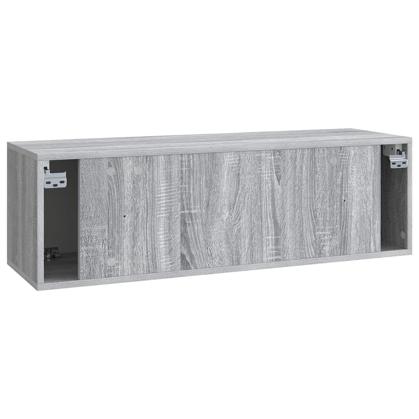 vidaXL Wall-Mounted TV Cabinet Grey Sonoma 98 x 31 x 30 cm