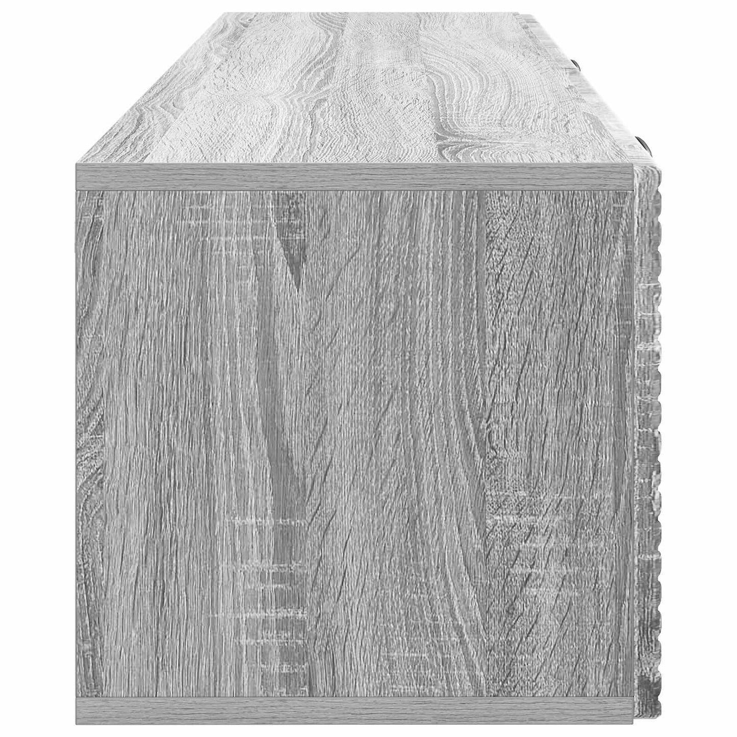 vidaXL Wall-Mounted TV Cabinet Grey Sonoma 98 x 31 x 30 cm