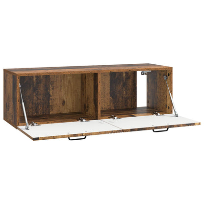vidaXL Wall-Mounted TV Cabinet Wall-mounted Old Wood 98 x 31 x 30 cm