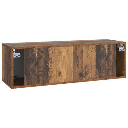 vidaXL Wall-Mounted TV Cabinet Wall-mounted Old Wood 98 x 31 x 30 cm