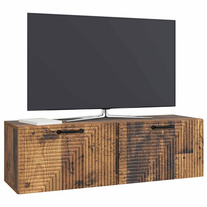vidaXL Wall-Mounted TV Cabinet Wall-mounted Old Wood 98 x 31 x 30 cm
