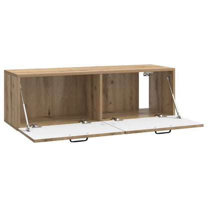 vidaXL Wall-Mounted TV Cabinet 98 x 31 x 30 cm Artisan Oak