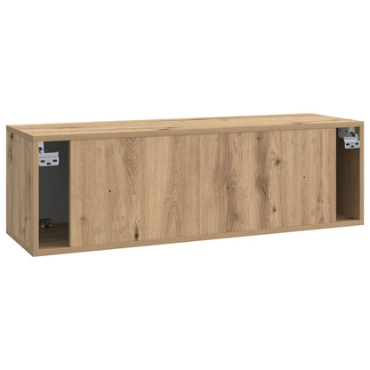 vidaXL Wall-Mounted TV Cabinet 98 x 31 x 30 cm Artisan Oak