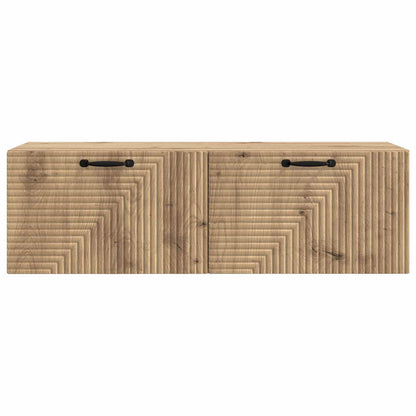 vidaXL Wall-Mounted TV Cabinet 98 x 31 x 30 cm Artisan Oak