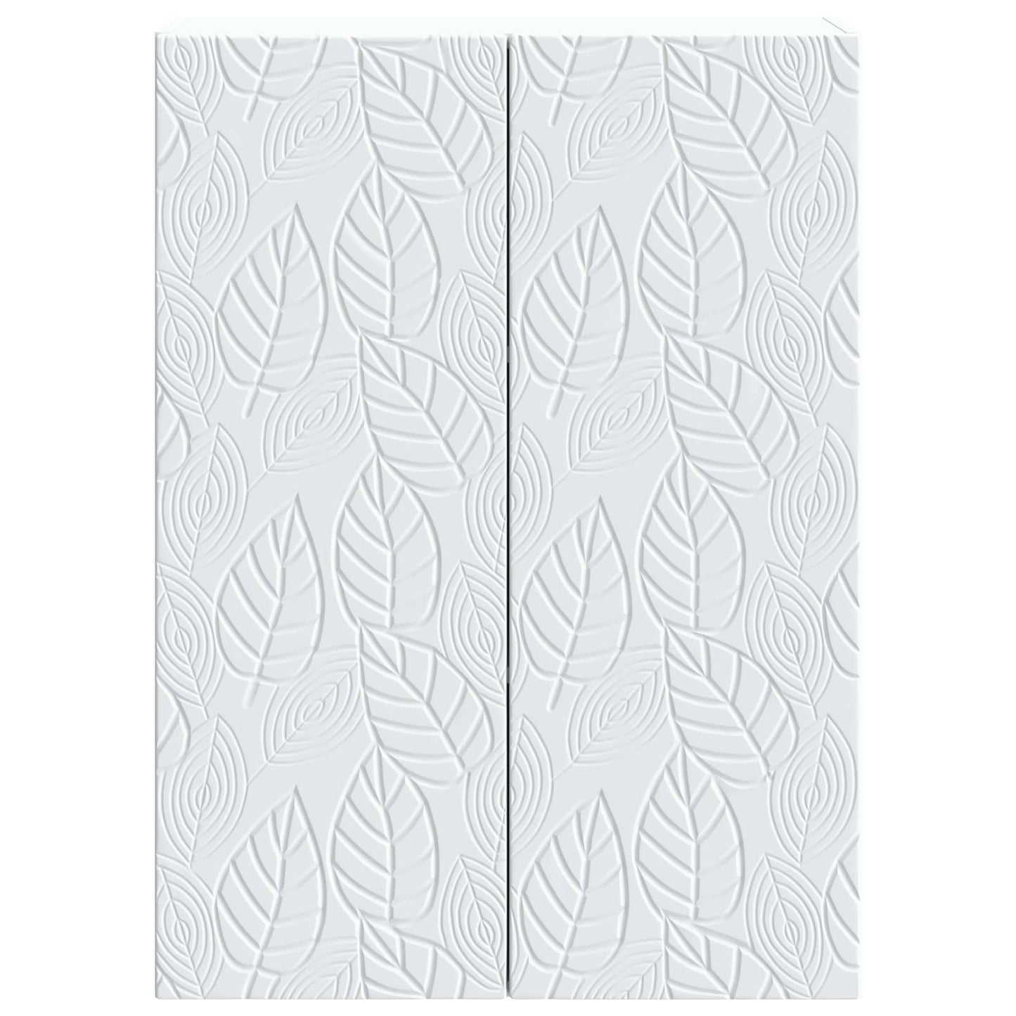 vidaXL Wall-Mounted Cabinet White 66 x 34.5 x 90 cm Engineered Wood