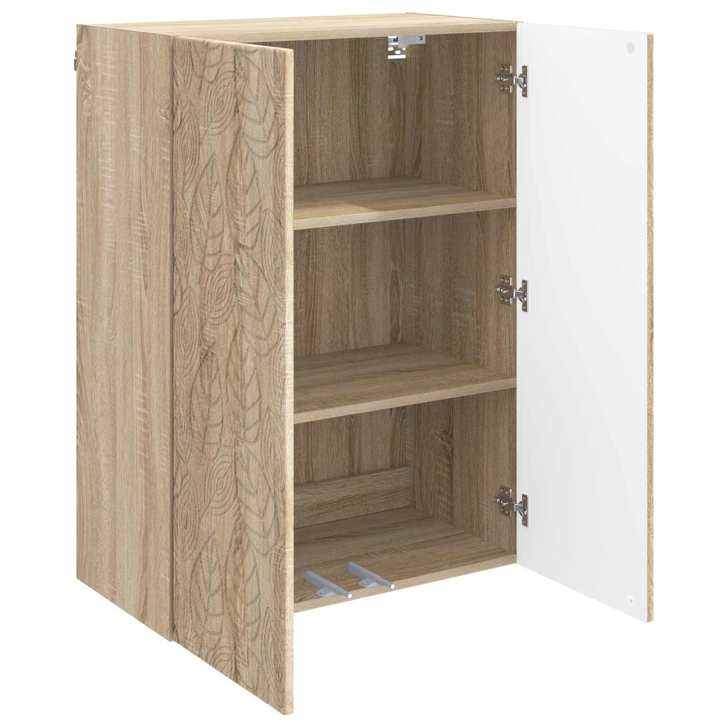 vidaXL Wall-Mounted Cabinet Sonoma Oak 66 x 34.5 x 90 cm