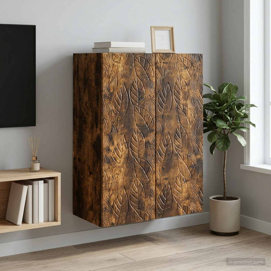 vidaXL Wall-Mounted Cabinet 66 x 34.5 x 90 cm Engineered Wood
