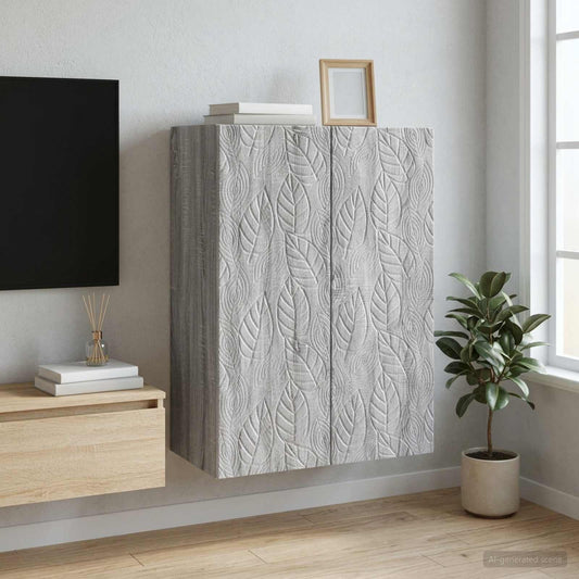 vidaXL Wall-Mounted Cabinet 66 x 34.5 x 90 cm Engineered Wood