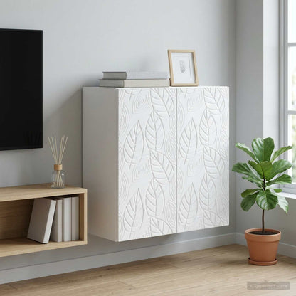 vidaXL Wall-Mounted Cabinet White 59 x 31 x 60 cm Engineered Wood