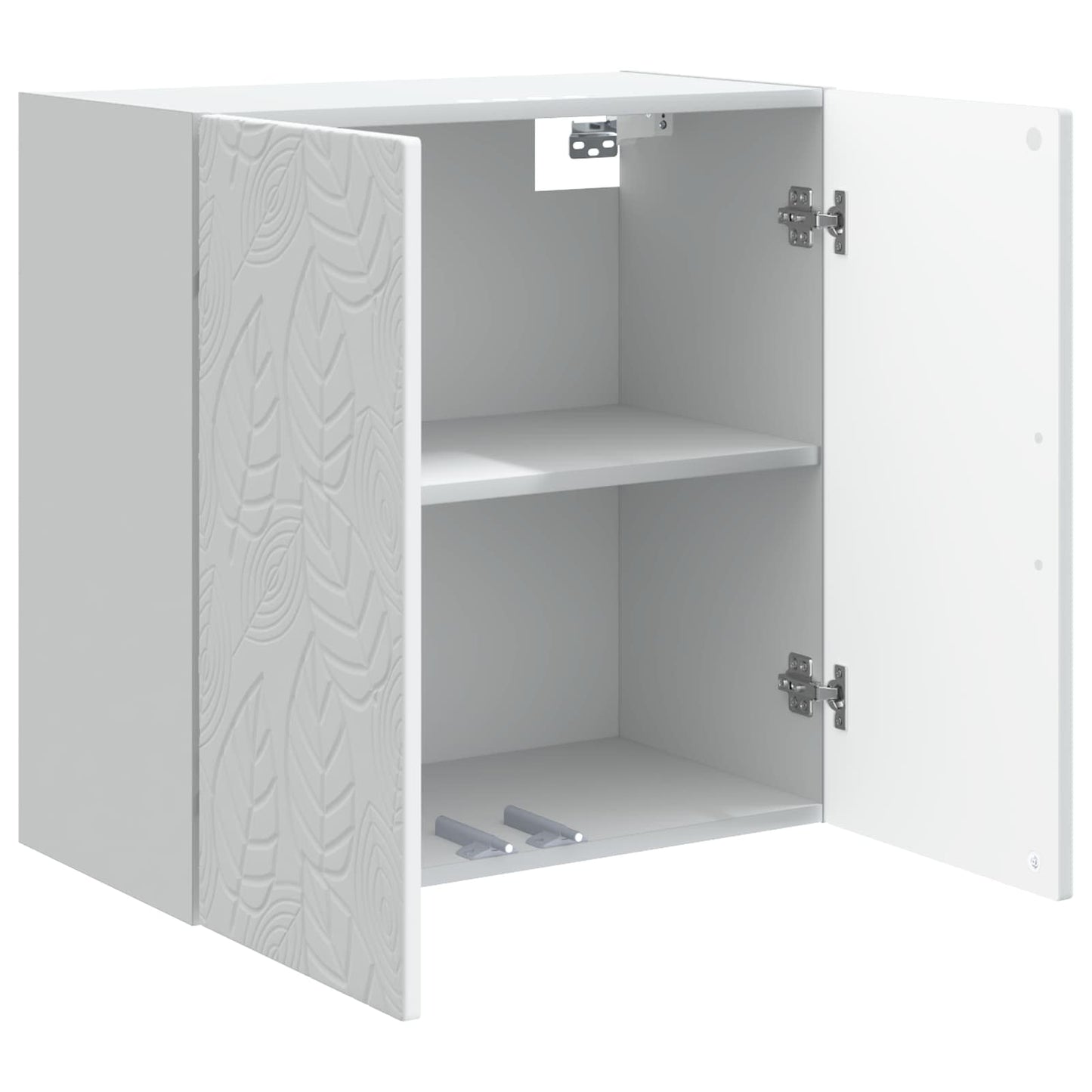 vidaXL Wall-Mounted Cabinet White 59 x 31 x 60 cm Engineered Wood