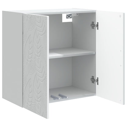 vidaXL Wall-Mounted Cabinet White 59 x 31 x 60 cm Engineered Wood