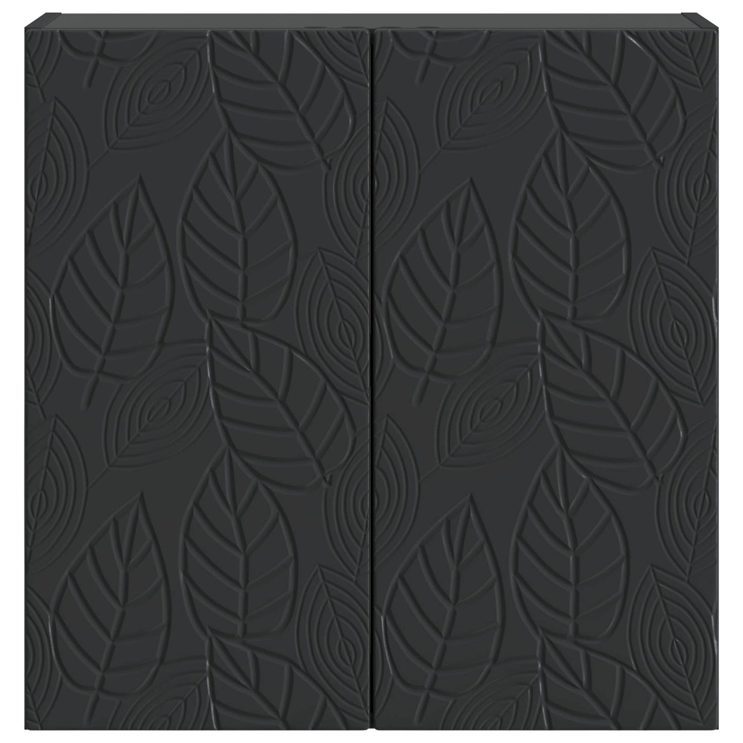 vidaXL Wall-Mounted Cabinet Black 59 x 31 x 60 cm Engineered Wood