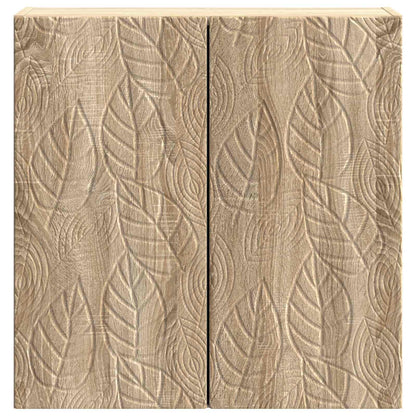 vidaXL Wall-Mounted Cabinet Sonoma Oak 59 x 31 x 60 cm Engineered Wood