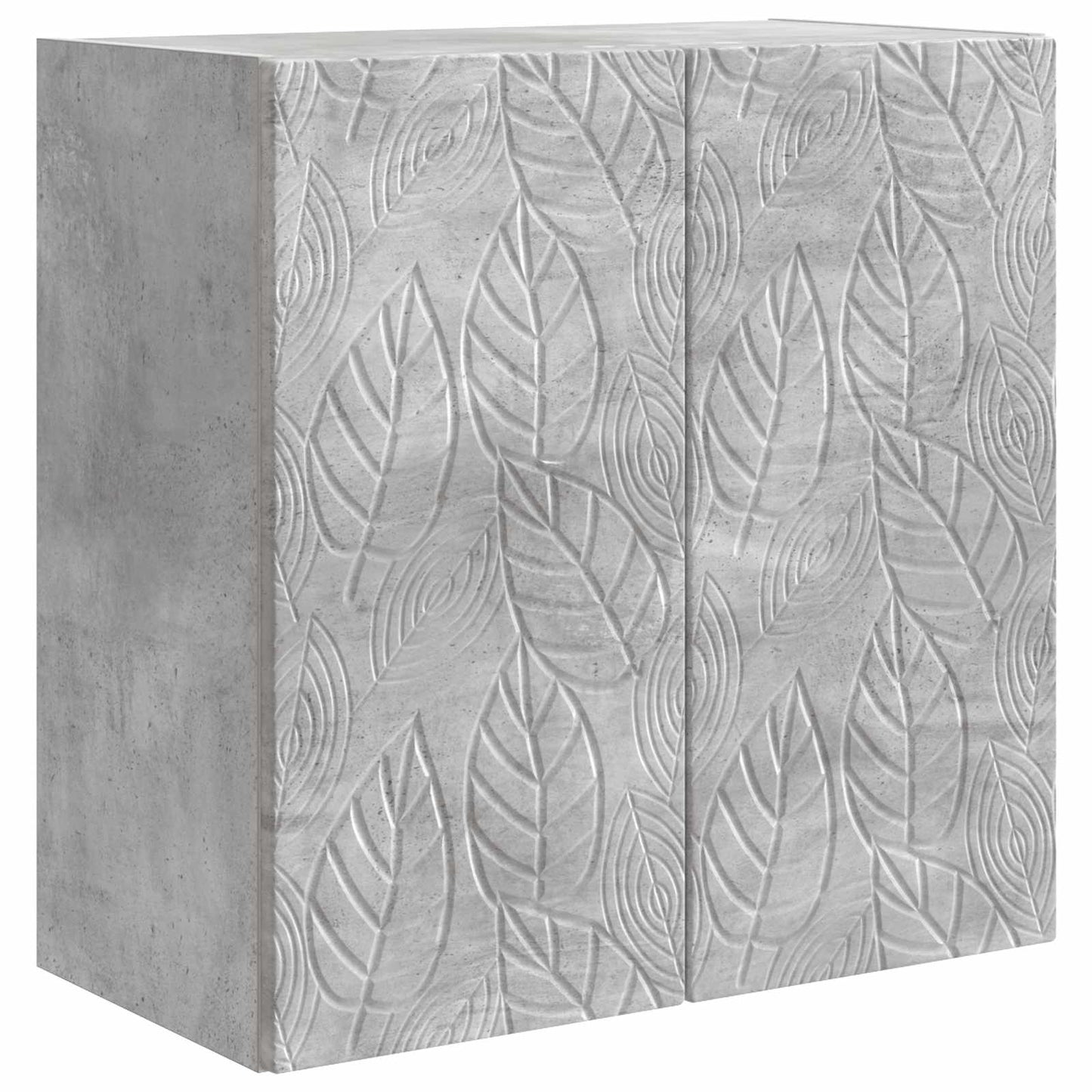 vidaXL Wall-Mounted Cabinet Concrete Grey 59 x 31 x 60 cm