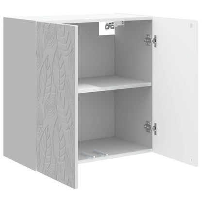 vidaXL Wall-Mounted Cabinet High Gloss White 59 x 31 x 60 cm