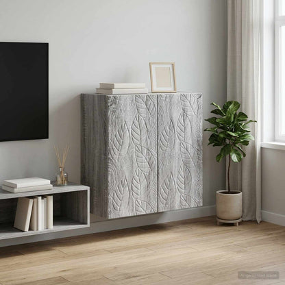 vidaXL Wall-Mounted Cabinet 59 x 31 x 60 cm Engineered Wood