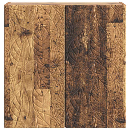 vidaXL Wall-Mounted Cabinet Old Wood 59 x 31 x 60 cm Engineered Wood