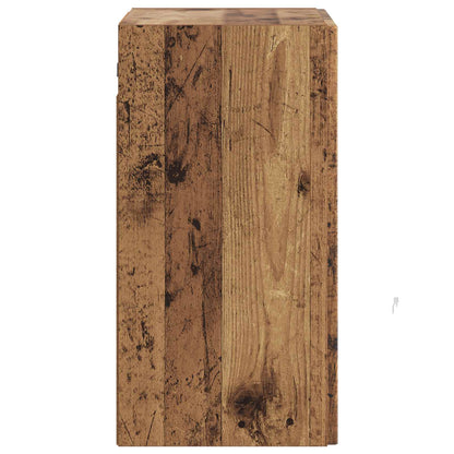 vidaXL Wall-Mounted Cabinet Old Wood 59 x 31 x 60 cm Engineered Wood