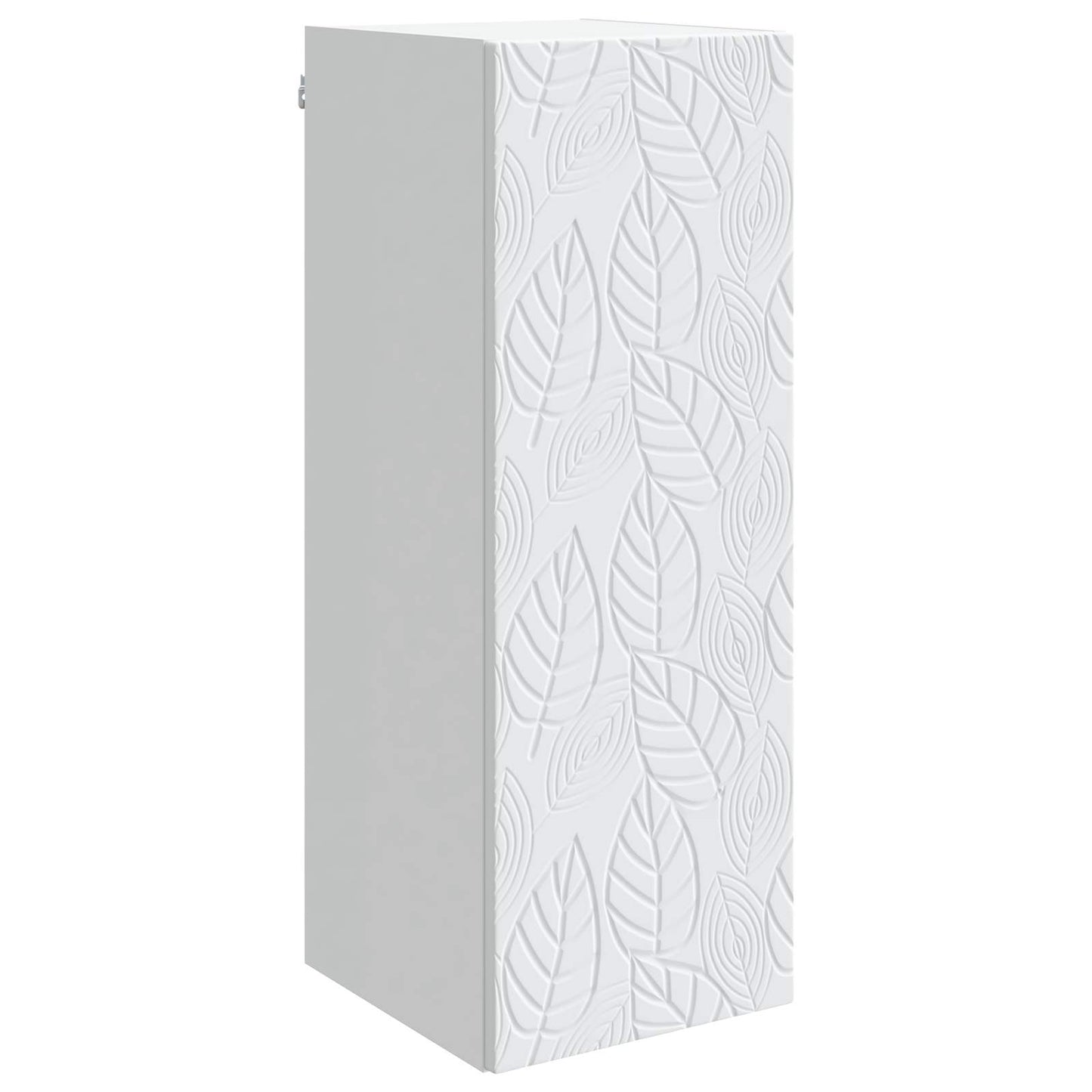 vidaXL Wall-Mounted Cabinet White 33 x 34.5 x 90 cm Engineered Wood