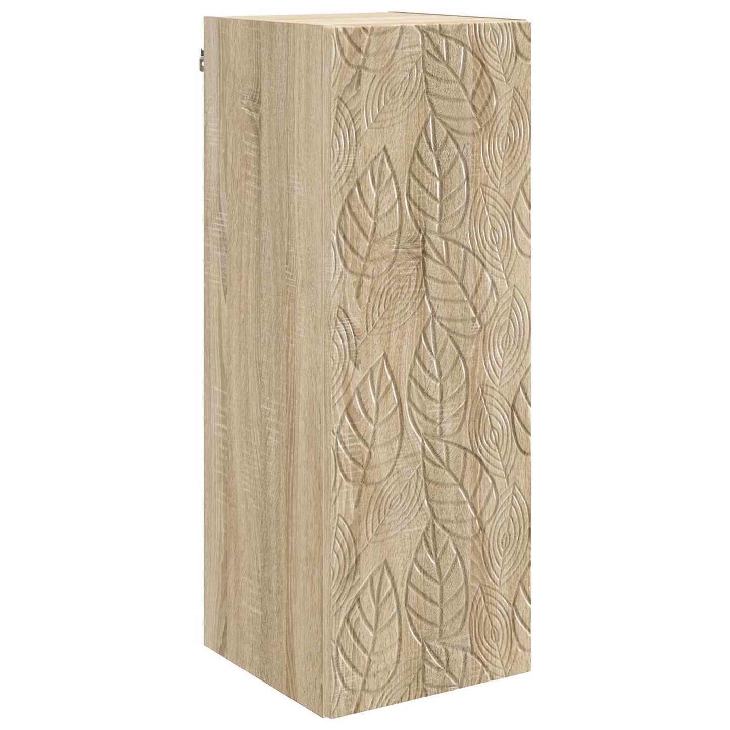 vidaXL Wall-Mounted Cabinet Sonoma Oak 33 x 34.5 x 90 cm