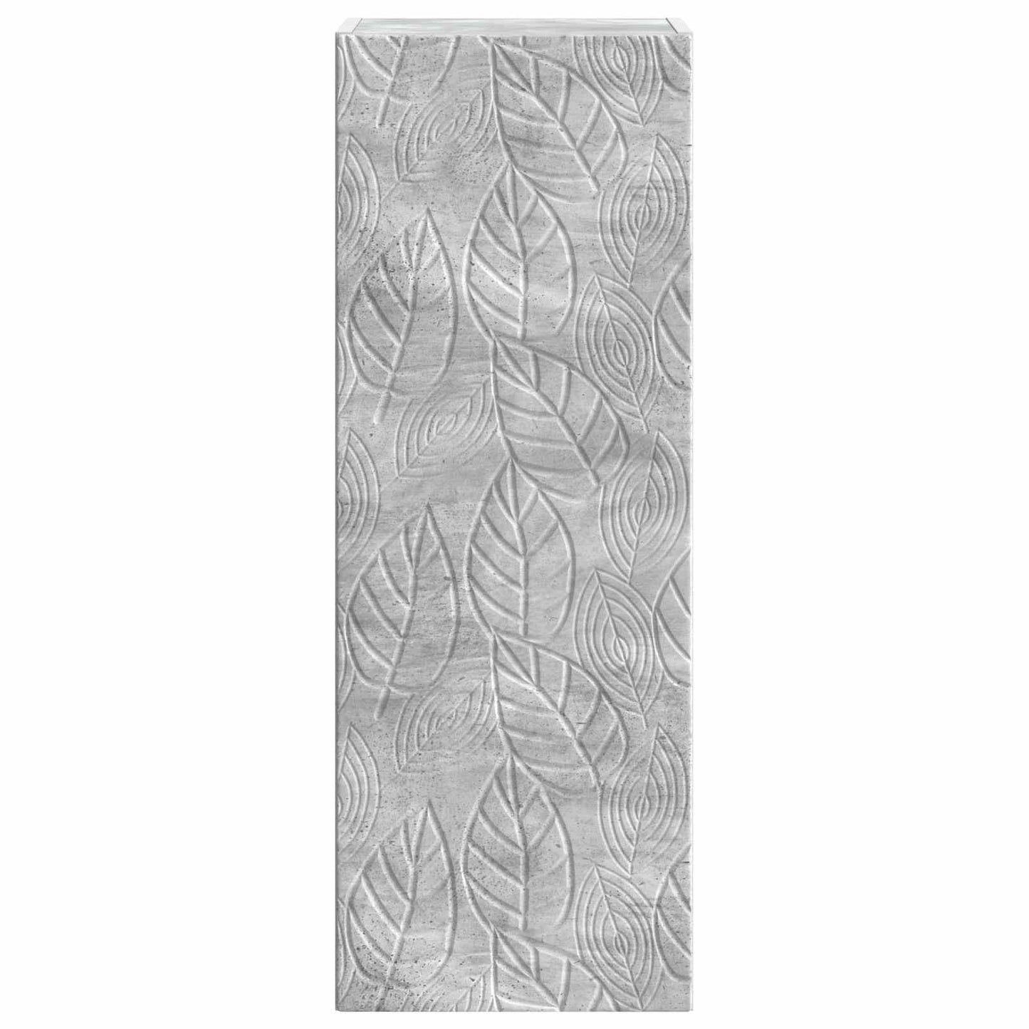 vidaXL Wall-Mounted Cabinet Concrete Grey 33 x 34.5 x 90 cm