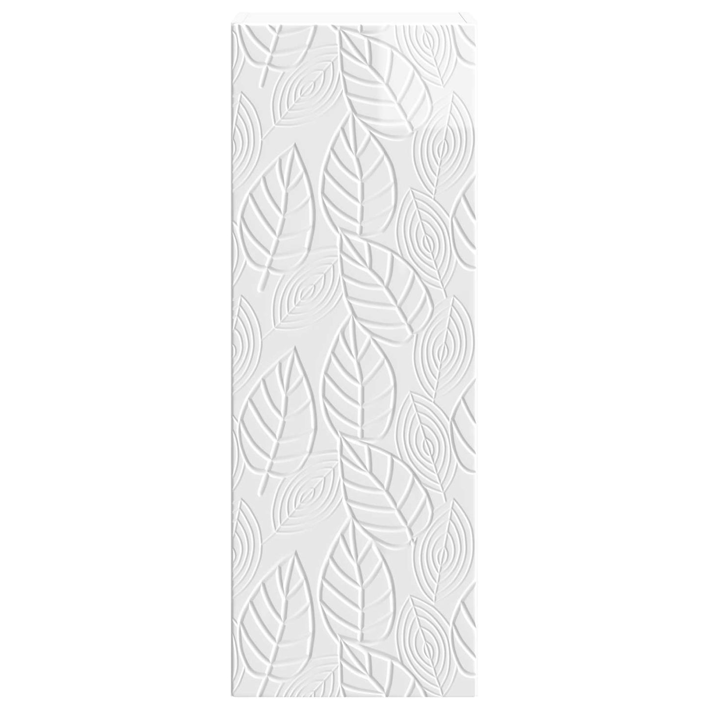 vidaXL Wall-Mounted Cabinet High Gloss White 33 x 34.5 x 90 cm