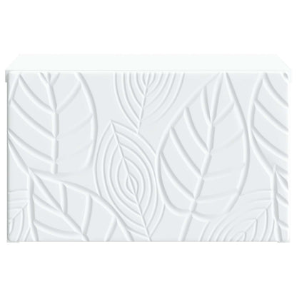vidaXL Wall-Mounted Side Table 2 pcs White 34.5 x 33 x 20 cm