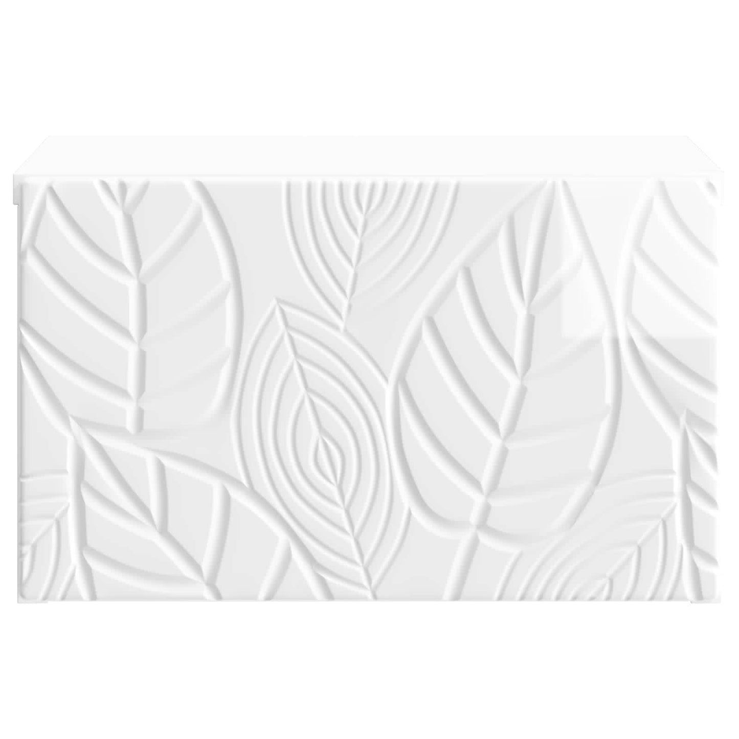 vidaXL Wall-Mounted Side Table 2 pcs High Gloss White
