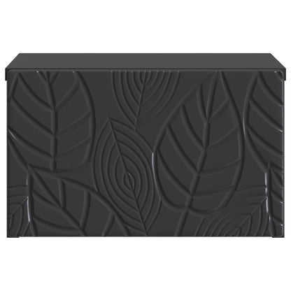 vidaXL Wall-Mounted Bedside Cabinet 2 pcs Black 49 x 34.5 x 20 cm